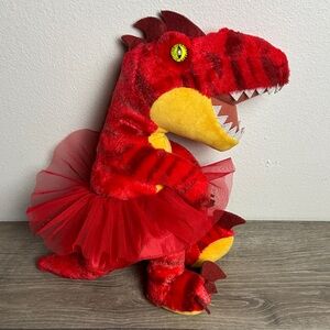 Build-A-Bear Red Dinosaur